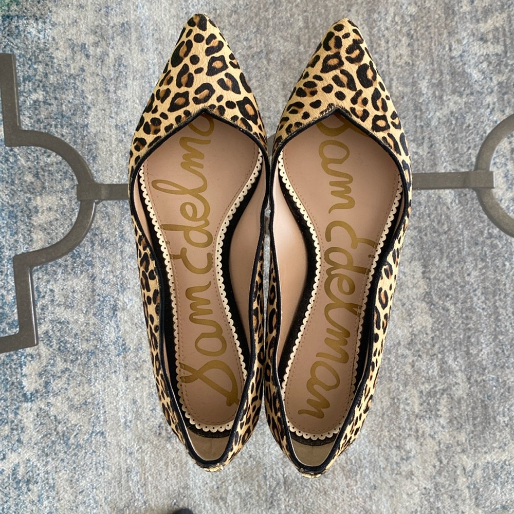 Sam Edelman leopard print flats